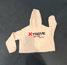 Load image into Gallery viewer, Soft Pink XHH Instructor Cropped Hoodie

