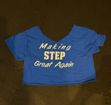 Load image into Gallery viewer, Blue Making Step Great  XHH Instructor Shirt
